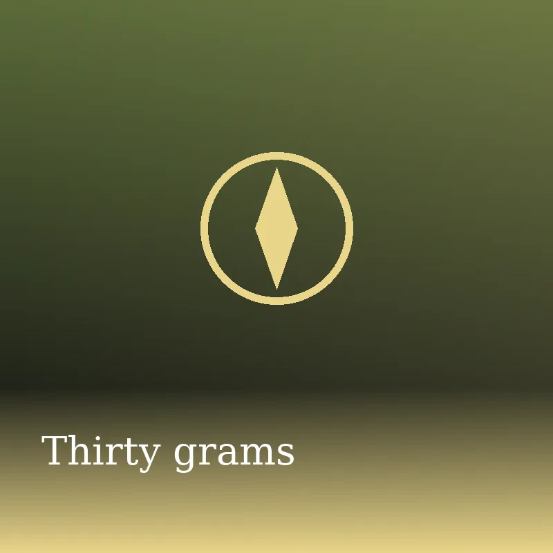 Thirty grams: Enough Fiber